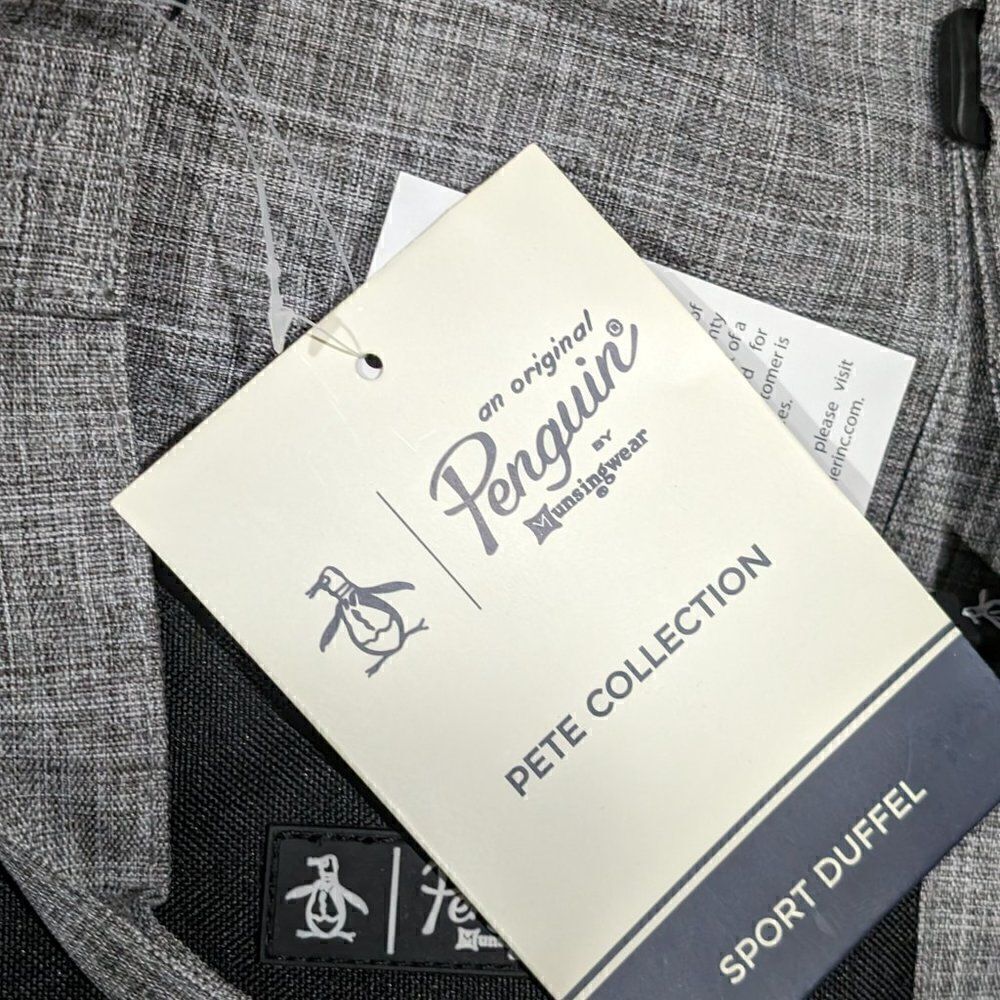 BNWT Original Penguin Weekender Duffel‎ - Picture 5 of 5